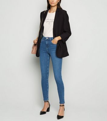 Blue 360 Stretch Super Skinny Jeans | New Look