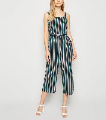 black strappy culotte jumpsuit