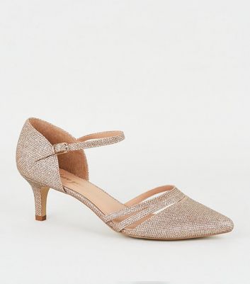 Dune Wide Fit Classical Open Court Shoes in Natural | Lyst UK
