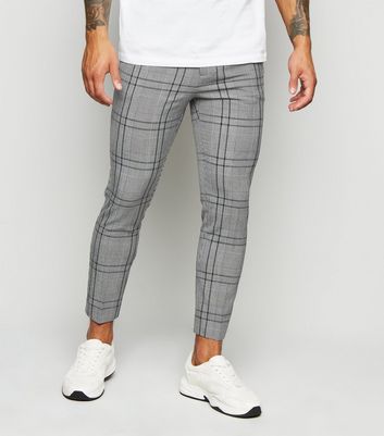 Men's Blazer Waistcoat Trousers Suit Skinny Fit Tweed Check Sold Separately  | SIRRI