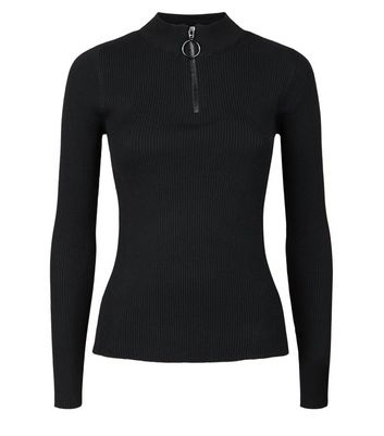 zip front jumper womens