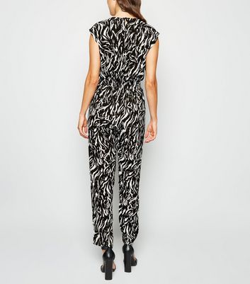 tiger print playsuit
