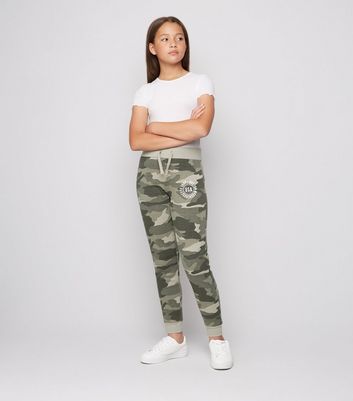 camo sweatpants girls