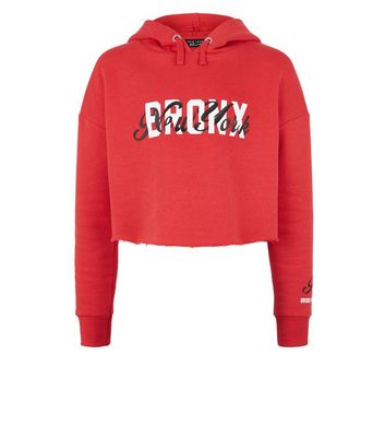 girls red hoodie