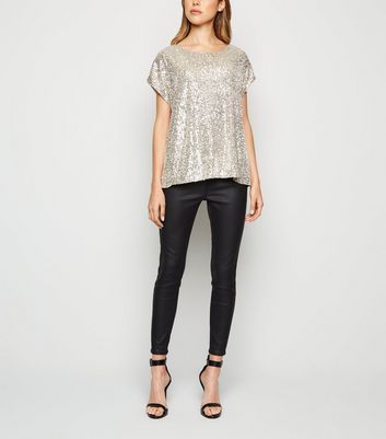 new look sequin tops