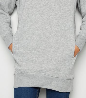long line sweatshirt