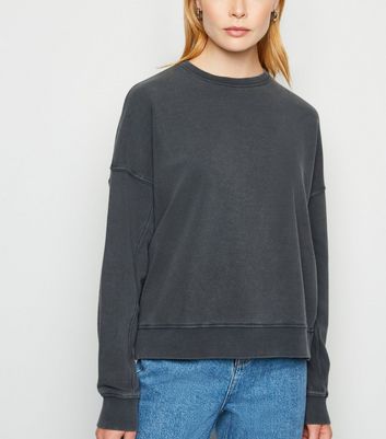 grey wash sweatshirt