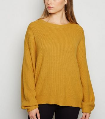 knitwear mustard