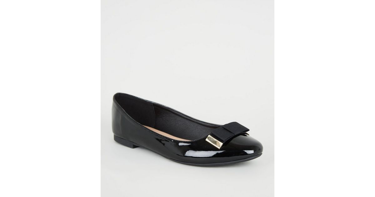 new look ballet pumps wide fit