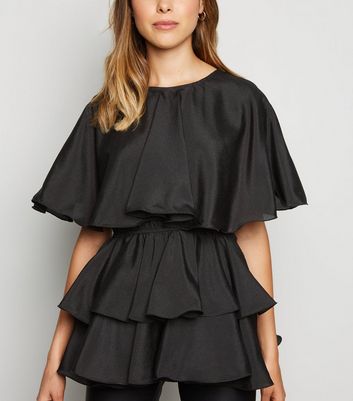 new look ruffle top