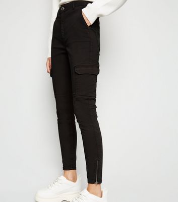 skinny utility trousers