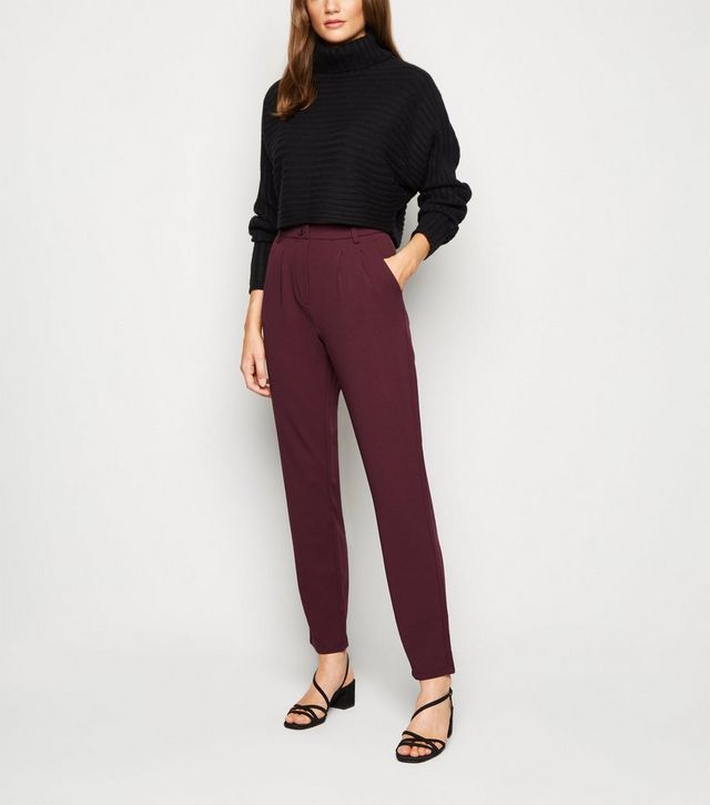 JDY – Weinrote Karottenhose