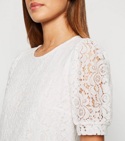 Cream Tops | Cream Blouses & Cream Lace Tops | New Look