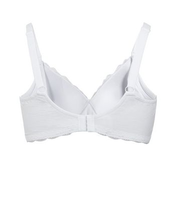 Image of Maternity White Padded Nursing Bra New Look