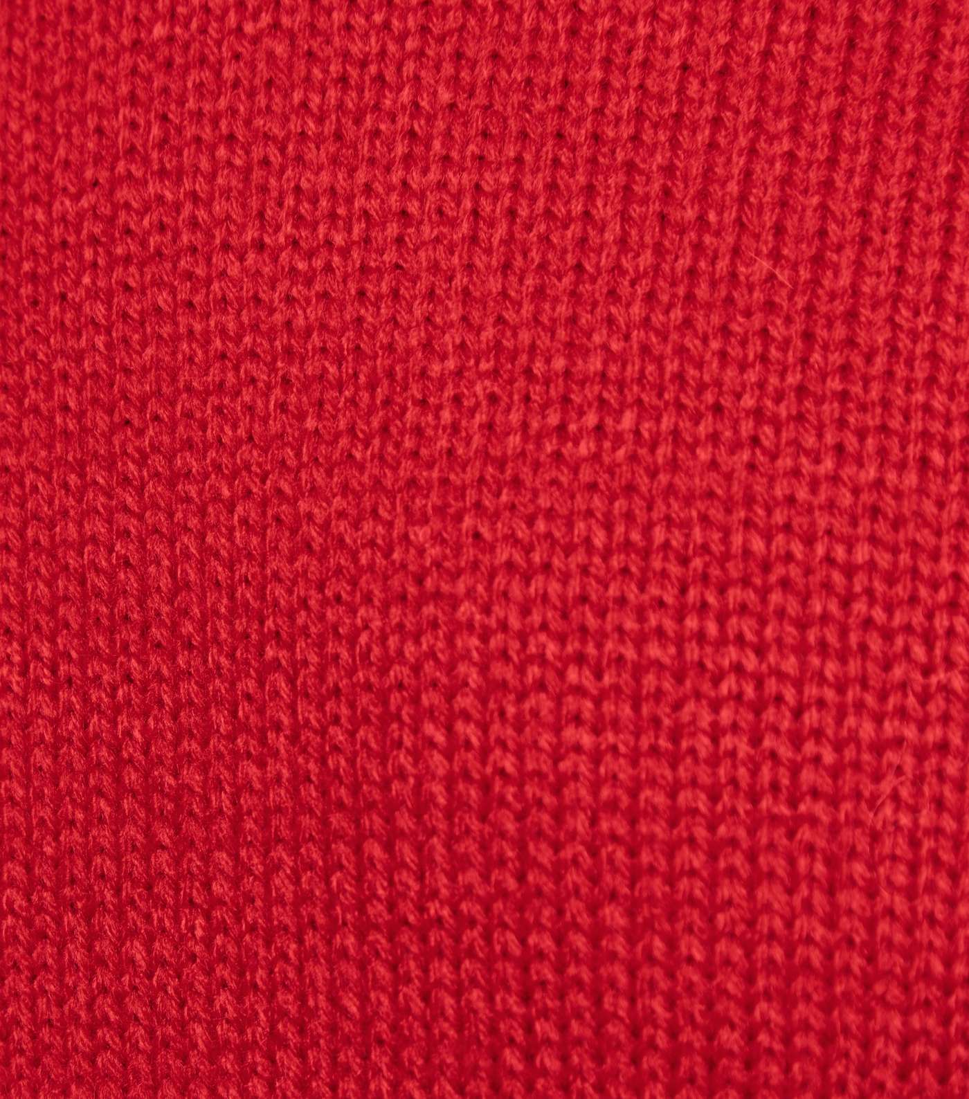 Red Matching Family Christmas Penguin Jumper Image 6
