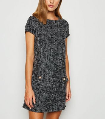 new look tweed dress