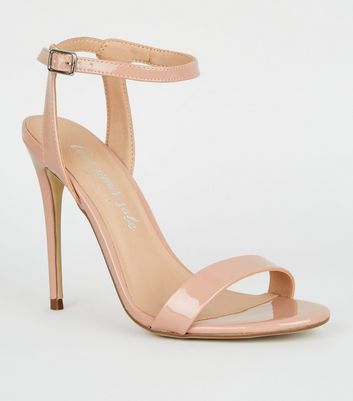 dusky pink stilettos