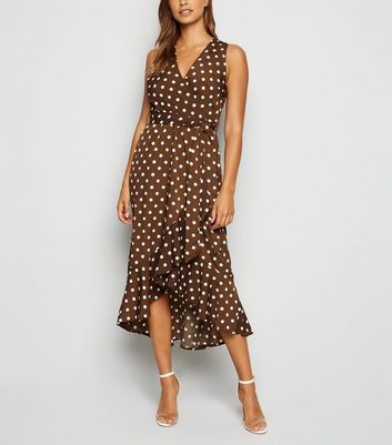 new look spotty dress