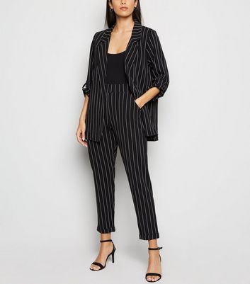 new look pinstripe jumpsuit