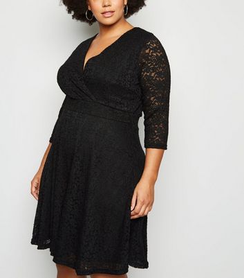curve black dress