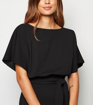 batwing black dress