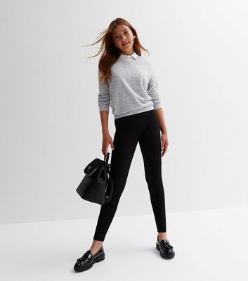 Girls Black High Waist Leggings | New Look