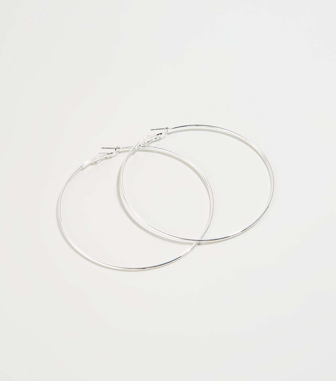 Affinity Silver Plated Hoop Earrings