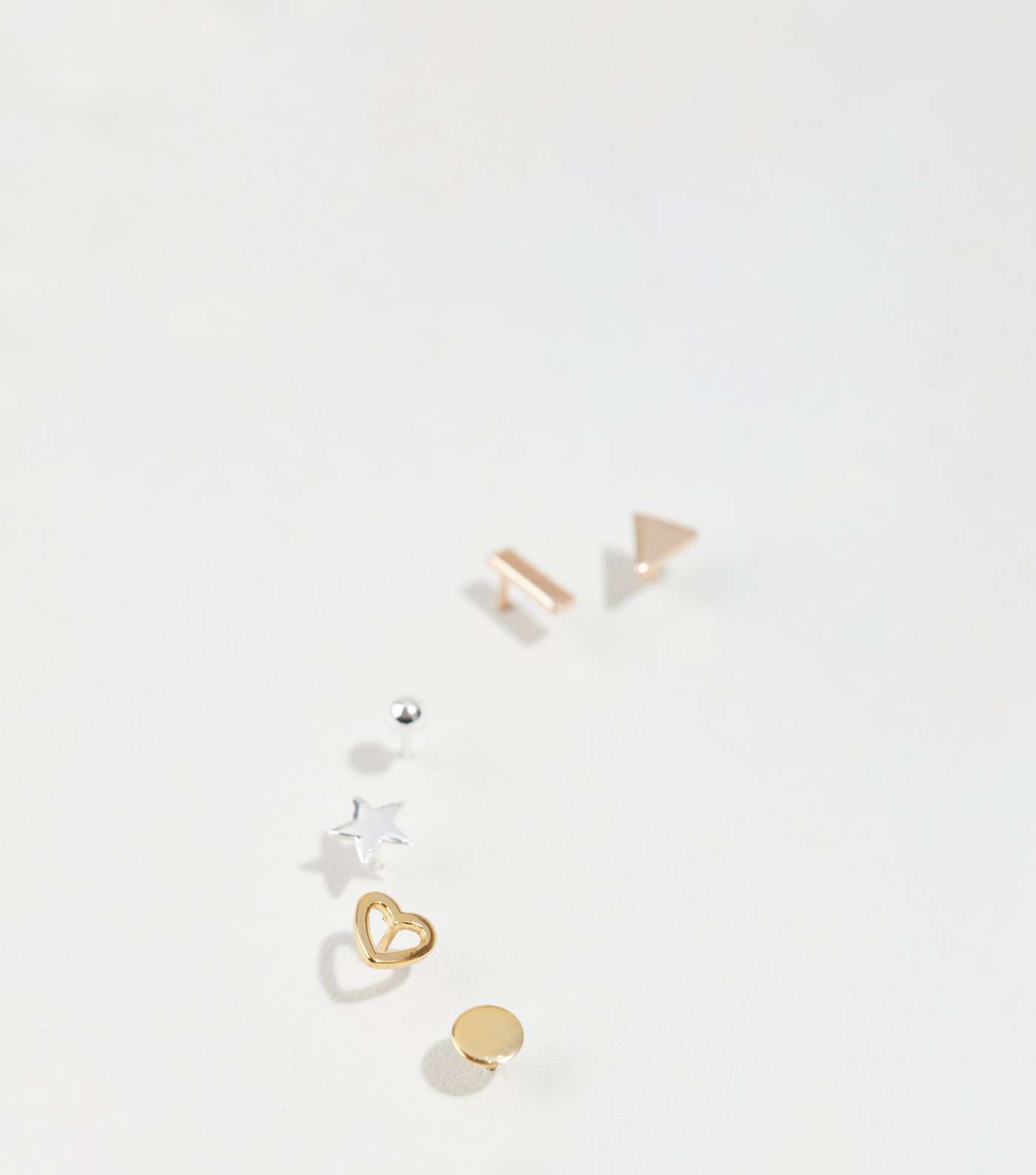 Affinity 6 Pack Gold and Silver Plated Earrings Image 3
