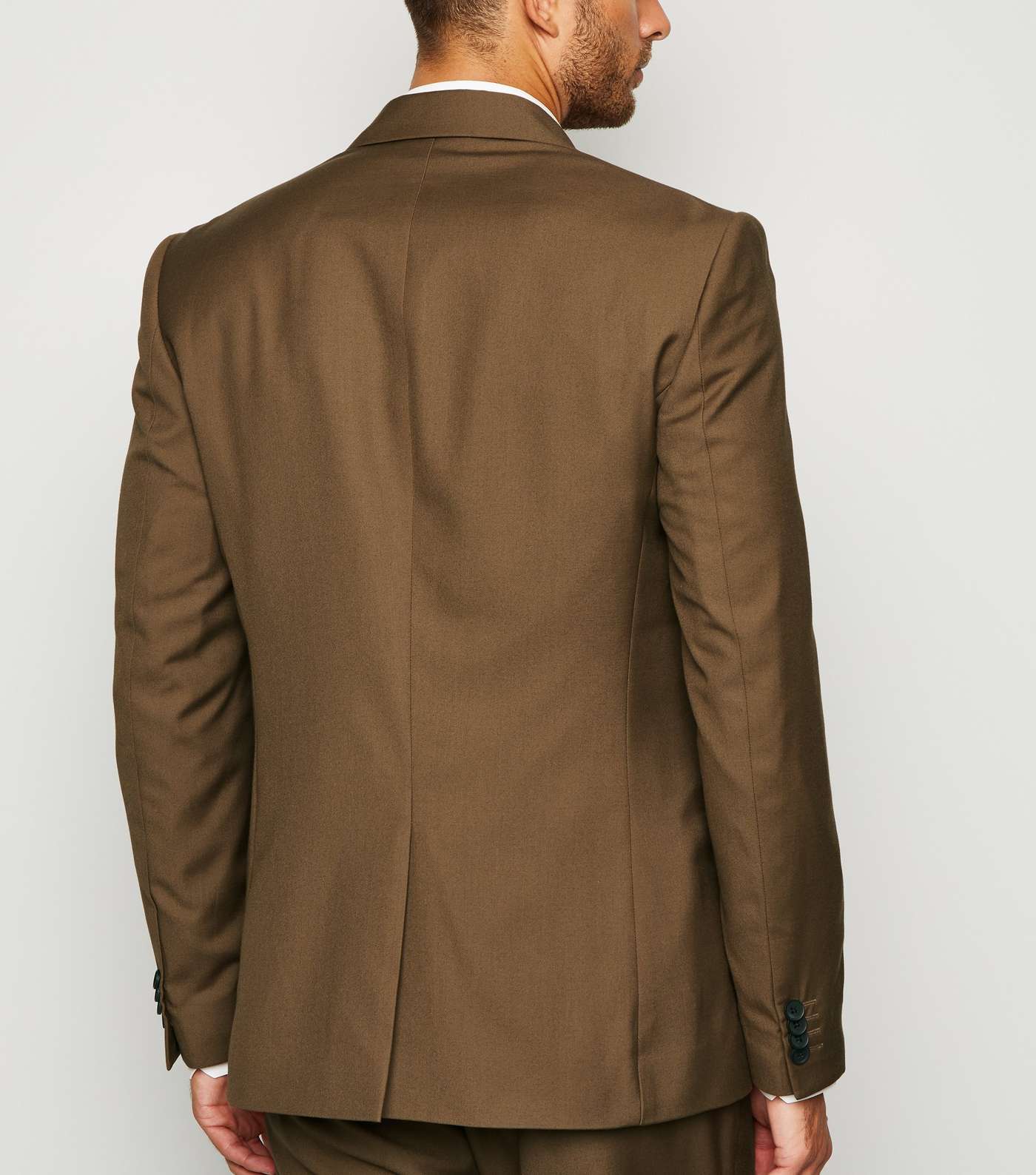 Camel Suit Jacket Image 3