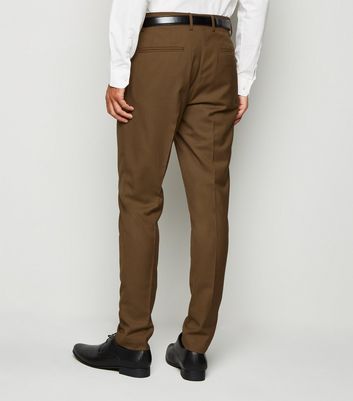 Camel Suit Trousers | New Look