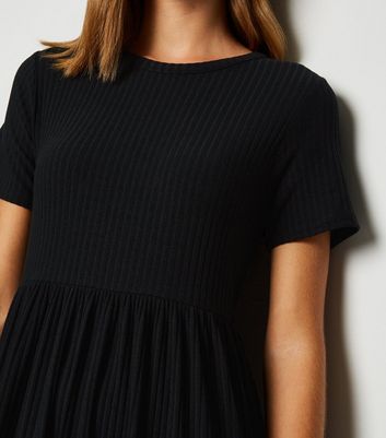 new look ribbed midi dress