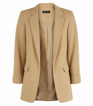 new look camel jacket