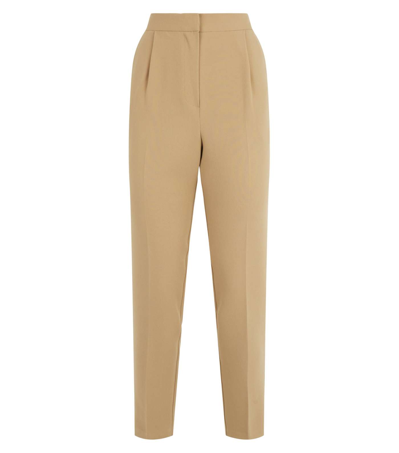 Camel Tapered Trousers Image 4