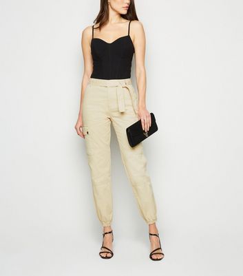 New look beige trousers Clearance