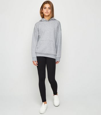 girls longline hoody