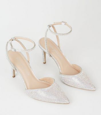 escarpin argente new look