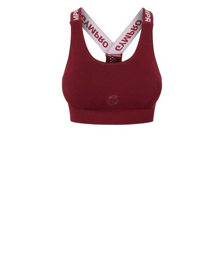 Lara Sports Bra - Burgundy