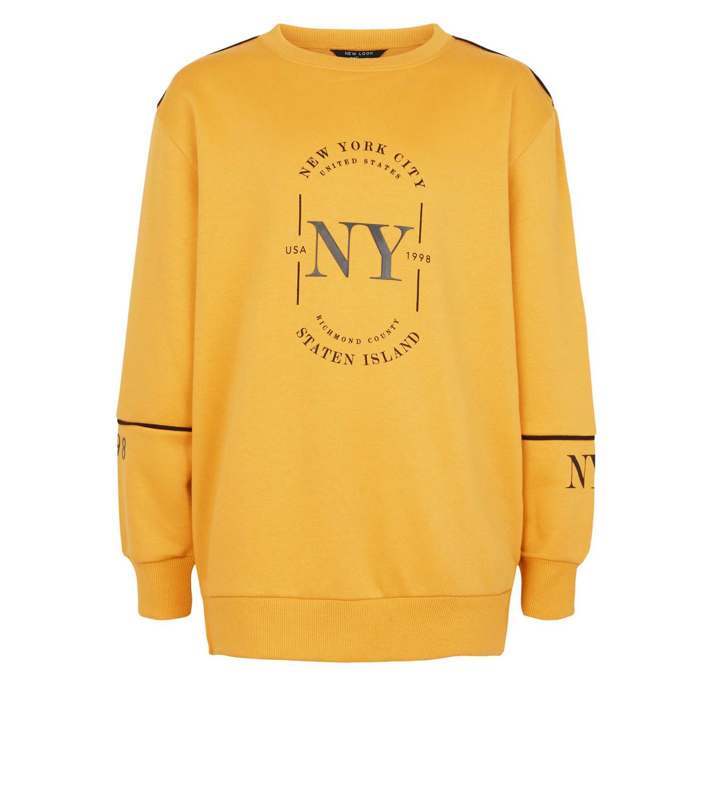 Girls Mustard NYC Circle Logo Sweatshirt Image 4