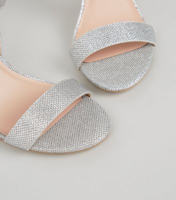silver extra wide fit shoes
