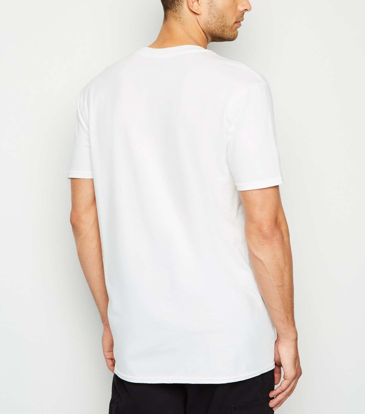 White Oversized Freddie Mercury T-Shirt Image 3