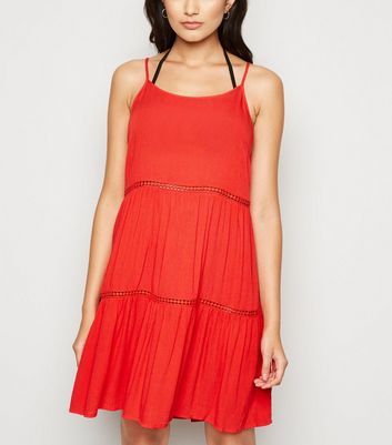 red beach dresses uk