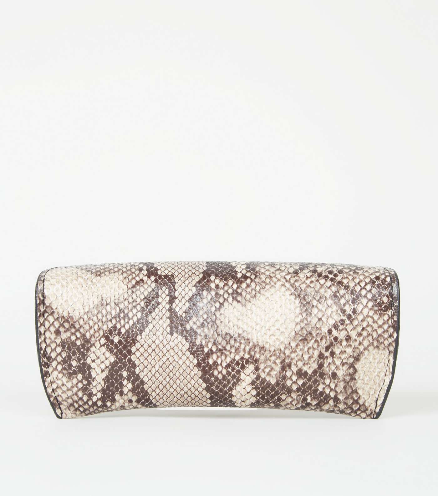 Brown Faux Snake Hard Sunglasses Case Image 3