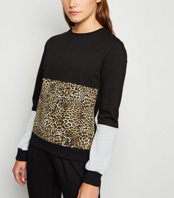 womens animal print sweatshirts