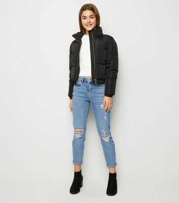 comfort stretch mom jeans