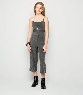 glitter stripe jumpsuit