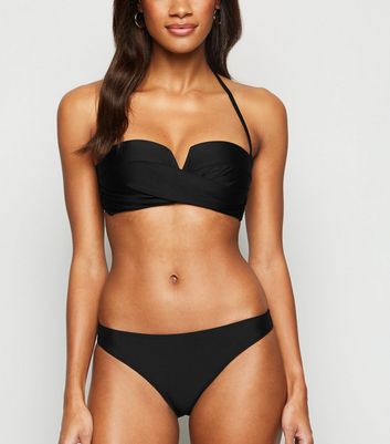 wrap around neck bikini top