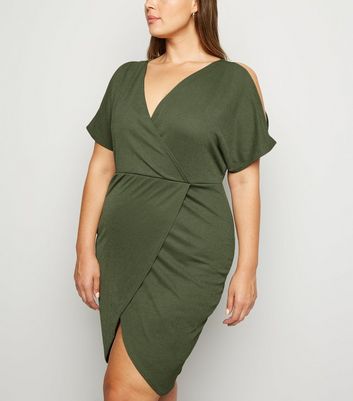 curvy wrap dress