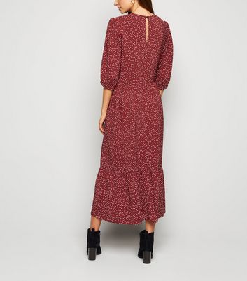 new look midi smock dress