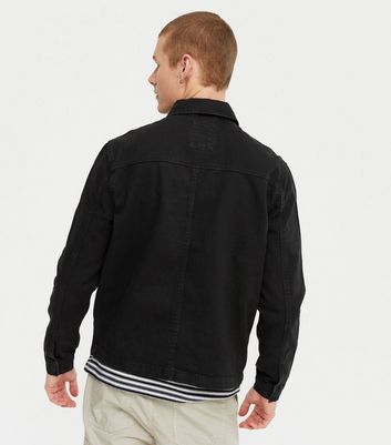 Black Denim Utility Jacket | New Look
