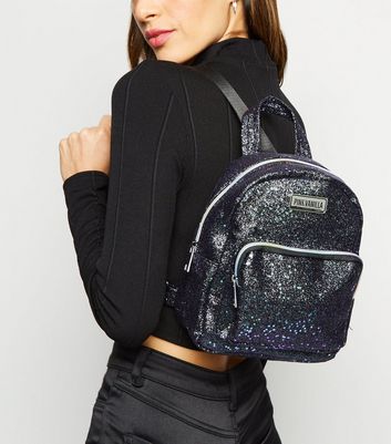 black sparkle backpack